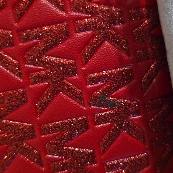 New Michael Kors Red Glitter Wallet/Wristlet w/Box - Picture 5 of 5
